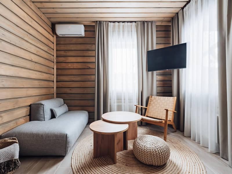 Трехкомнатный коттедж Retreat с террасой